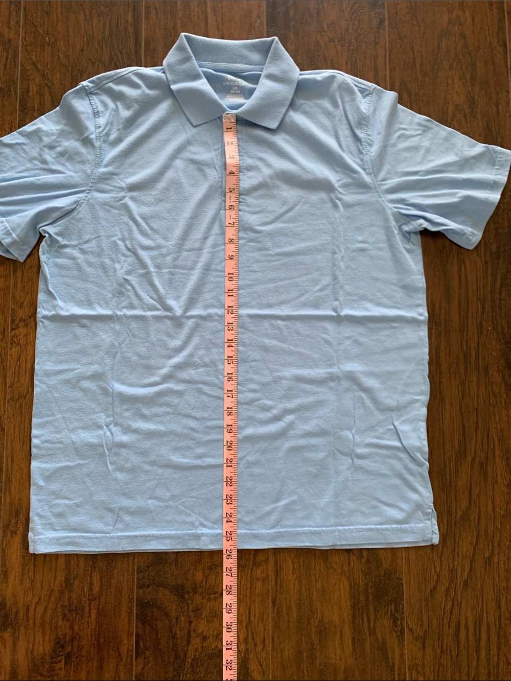 George men’s light blue polo - Picture 6 of 7